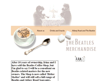 Tablet Screenshot of beatlescoffeeshop.com